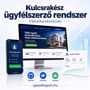 Kulcsrakész ügyfélszerző rendszer vállalkozásoknak